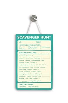 Notebook Scavenger Hunt: Playtime Pad Book
