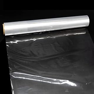 Clear Cellophane Wrap Roll, Width 40CM x 30M Long Film Unfolded Gift Wrappings for Flowers Craft Basket Packing Paper Supplies