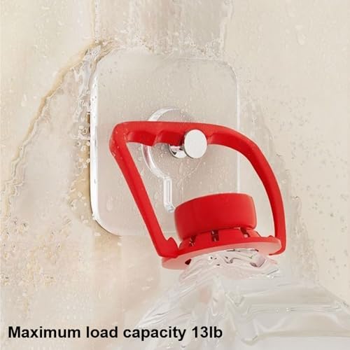 Image of 14 Pack Picture Hangers Without Nails, Adhesive Wall Hooks, No Damage Wall Hook for Kitchen Bathroom Bedroom Office, Waterproof & Rustproof