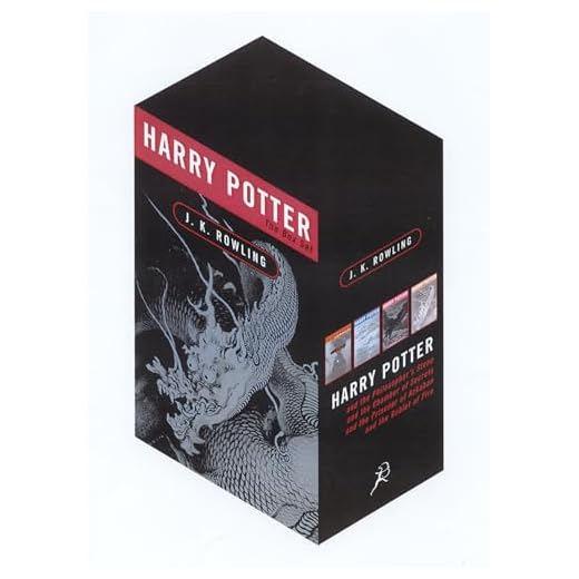 Harry Potter Adult Edition Box Set: Four Volumes in Paperback