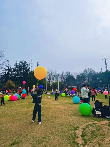 TLZCWTC-36-inch, 10-pack giant balloons, latex material, colorful, suitable for outdoor, party, and event decorations.