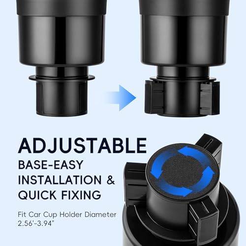 Portavasos Expansor para Carro RAYMYLO con Base Ajustable miniatura 2