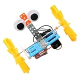 LALADEFIEE Kit DIY Robot Equilibrio Coche Educativo para Estudiantes Experimento Científico Stem Juguete Didáctico para Desarrollo Motriz y Habilidades Espaciales