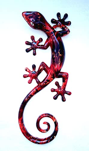 AMBIANCE SUD - Salamandre Multicolore En Résine TTGM - Modèle F