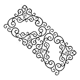 MALUGOGO Pegatinas de Pared Autoadhesivas y Pelables para Esquinas de Espejo, Calcomanías de Aplique para Decoración de Interiores