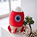 Xiaoahua Creativo farcito Cotone Razzo Peluche Giocattoli Divertenti Razzo Spaziale Peluche Cuscino per Cuscino Divano Carino Regali di Compleanno 60 cm Rosso
