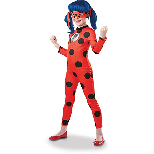 Rubies - Disfraz clásico de Ladybug New Tikki (niño), talla 13-14 años