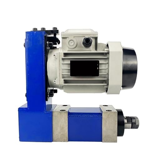 Torno, Cabezal De Potencia Perforación Tipo ER25, Combinación Motor Husillo Alta Precisión,para bricolaje CNC(01-ER25 type power head)