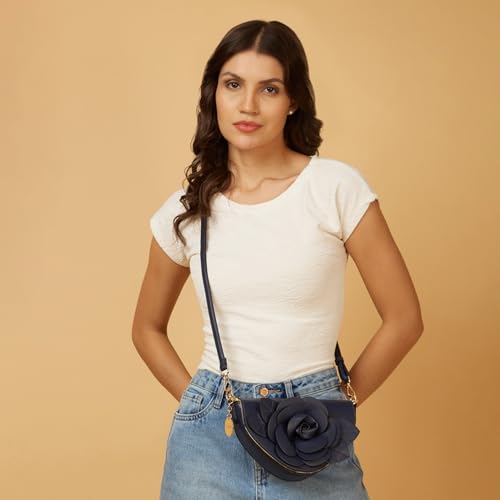 Image of Caprese Bloom Sling Small Bag for Women|Adjustable and Detachable Strap for Comfortable Wear|Versatile Handbag for Everyday Use, Travel, and Special Occasions
