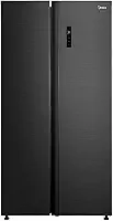Geladeira Side by Side 511L Inverter Cor Preto Conectada Midea MD-RS710FGD282-220v