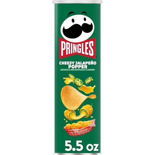 Pringles Potato Crisps Chips, Lunch Snacks, On-the-Go Snacks, Che...