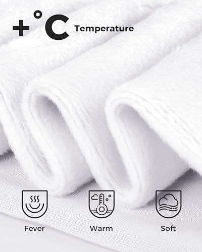 HASMES Girls Fleece Lined Leggings Winter Warm Thick Leggings for Kids Full Length Pants3