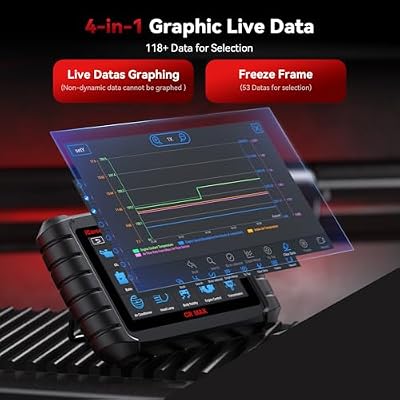 iCarsoft CR MAX 2026 Version Bidirectional Scan Tools Full System Diagnosis 49 Services All Active Test OBD2 Scanner Diagnostic Tool Car Code Reader ECU Coding CAN FD Free Update for 10000+ Vehicles