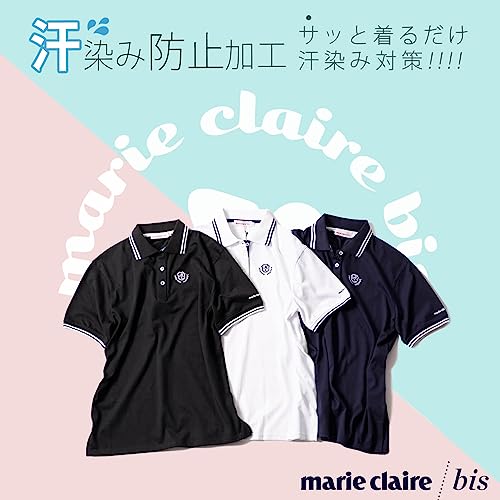 Marie claire マリクレール ワンポイントポロシャツ mclw1037