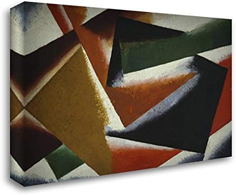 Painterly Architectonic 24x18 Gallery Wrapped Stretched Canvas Art by Lyubov Popova