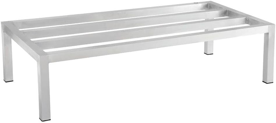 CenPro Commercial NSF Aluminum Dunnage Rack - 2,500 lb. Weight Capacity - 48"x24"x12" (28W-138)