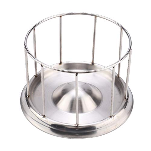Auge pour tortue d'eau durable, acier inoxydable argenté format S - 4