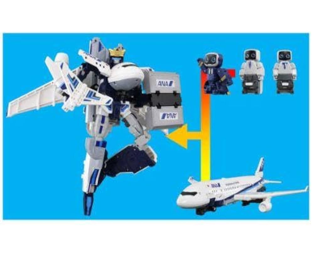 トミカヒーローズ DXスカイブレイバー ANAジェット旅客機 DX スカイブレイバー ANA ジェット旅客機｜トミカヒーローズ