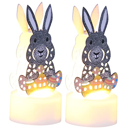 Totority 2 Cg light rabbit cute easter eggs xmas Xgbv d fXNgbvCg C[X^[ LED Cg Ntg vX`bN