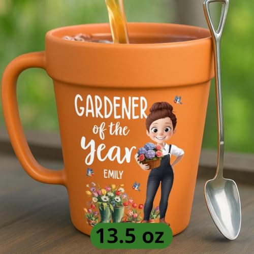 Taza Cerámica Gardener Of The Year 13.5 oz miniatura 4