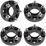 4pcs 1.25' Hubcentric Wheel Spacers Adapters 5x4.5 Fits Jeep Wrangler TJ, YJ, XJ, KJ, KK, ZJ, MJ