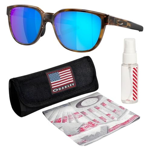 Oakley OO9250 ACTUATOR – Polarized/Non-Polarized - Rectangle Sunglasses with Official Eyewear Kit Bundle