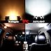 AUXLIGHT DE3175 DE3021 DE3022 3175 31MM 1.22”Festoon Canbus Error Free LED Interior Light Bulbs 6000K Xenon White, Super Bright 6SMD Chips for Dome Map Door Courtesy License Plate Lights (Pack of 6)