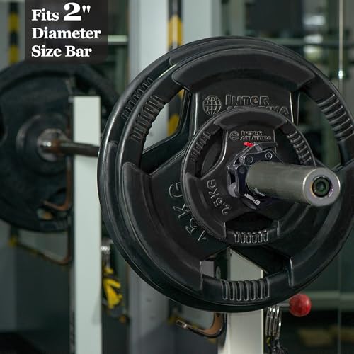 GENESIS SYSTEMS Olympic Barbell Clips 2 Inch Barbell Clamps Bar Collars Weight Quick Release - for Weightlifting - Image 6