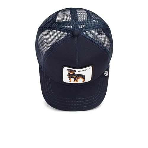 Goorin Bros. The Farm Unisex Original Adjustable Snapback Trucker Hat, Indigo (The Baddest Boy), One Size