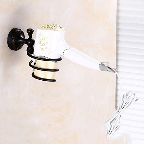 Bad-Kupfer-Doppel-Handtuchhalter aus Kupfer in Kupfer-Set, Badaccessoires, Haartrockner