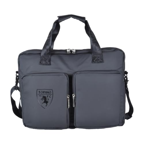Sac de voyage pour PC homme TORINO FC 263454 aux finitions élégantes noires
