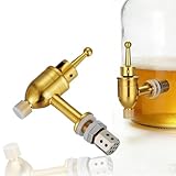 Espiga dispensadora de bebidas, paquete de 2 espigas de latón para dispensador de bebidas, grifo de repuesto para dispensador de agua, dispensador de bebidas para barbacoa, picnic, fiesta en la