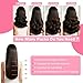 Aison Dark Brown Tape in Hair Extensions Human Hair 18 Inches 40g 20 Pcs/Pack Invisible Tape ins Human Real Hair Extensions for women
