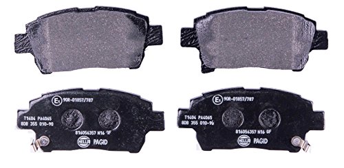 Hella Pagid 8Db 355 010-901 Kit Pastiglie Freno,T1404,Spessore,16.6Mm,Sistema Frenante,Akebono,Con Segnalatore Acustico Usura,Per Es. Byd / Geely / To