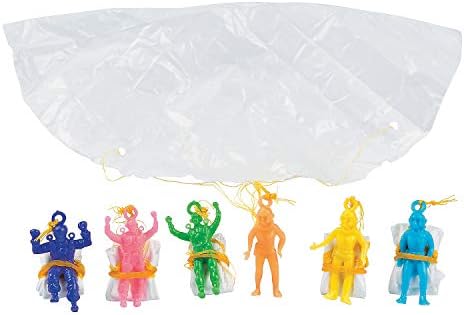Fun Express Mini Vinyl Paratroopers, 72 Pieces image 2
