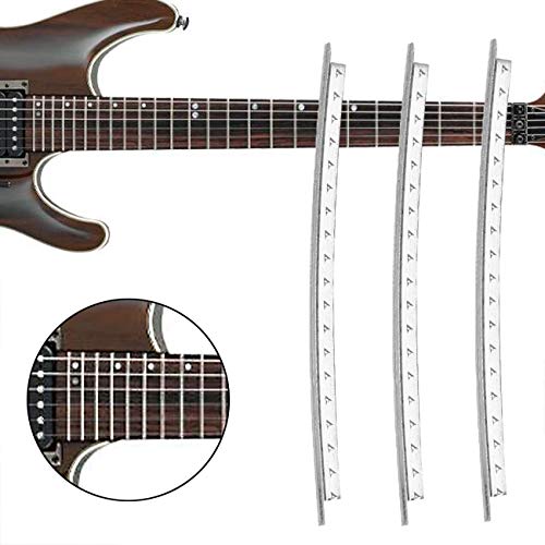 48 Pcs Guitar Fret Wires Guitar White Copper Fret Wire Fretwire Set Accessory For Electric Guitars 2.2 Mm / 0.087In #TOP2