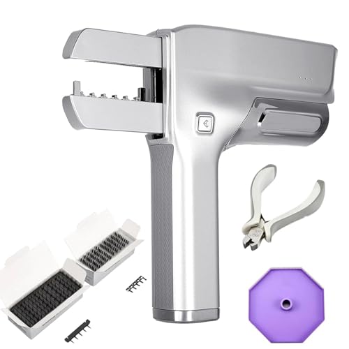 Kit de máquina de extensiones 6d de 3ª generación: olvida el daño y colócalas sin rastro