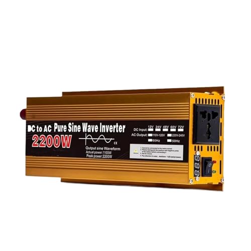 Convertisseur tension 12v 220v pour brancher vos appareils en camping-car