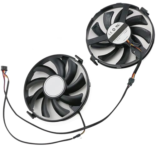 Graphics Card Cooling Fans Suitable for XFX R7 350 360 370 R9 380 370X 380X RX 460 560 Series Desktop FDC10U12S9-C 93mm 12V 0.45A 4Pin Video Card Cooler Fans GPU Fan
