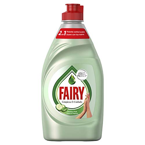 FAIRY lavavajillas mano concentrado aloe vera botella 340 ml