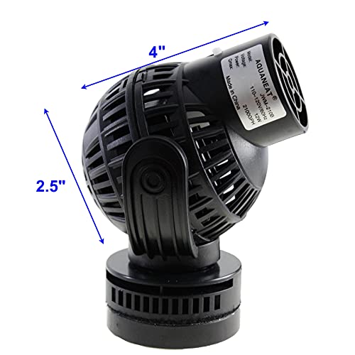 Image of AQUANEAT Aquarium Wavemaker Circulation Pump, 2100GPH Fish Tank Powerhead, Submersible Water Pump, Magnetic Base