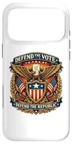 Defend the Vote Republic Eagle Crest �X�}�z�P�[�X iPhone 17 Pro Max �p