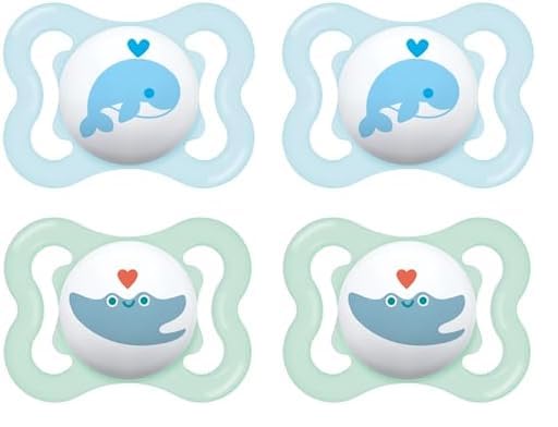Snapklik.com : MAM Mini Air Pacifiers, Sensitive Skin Pacifier 0-6 ...