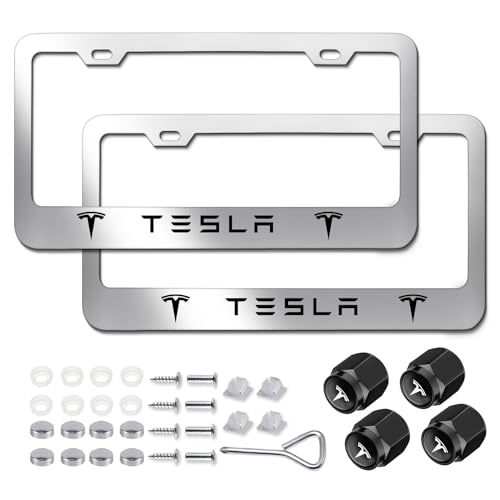10 Best Tesla License Plate Frames to Elevate Your Electric Ride The Motor Guy