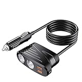 【Quick Charge 3.0 Kfz-Ladegerät】 – Dieses Kfz-Ladegerät lädt kompatible Geräte bis zu 4 x schneller mit der Qualcomm Quick Charge 3.0 Technologie als herkömmliche Ladevorgänge, und lädt doppelt so schnell wie Quick Charge 1.0 und bis zu 38 % effizienter als die Quick Charge 2.0-Technologie. Die integrierte Smart-IC-Technologie erkennt Ihre Geräte intelligent und liefert eine optimale schnellste Ladegeschwindigkeit.