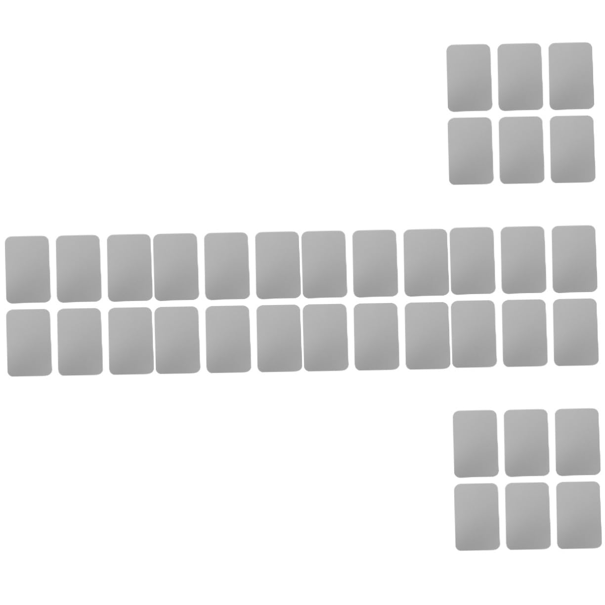 HANABASS Subvention für die Reparatur von Kajaks reparaturflicken reparaturkleber Reparaturband aufblasbares Kajak PVC-Reparaturpflaster Patch reparieren Umweltschutz-PVC Light Grey