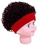 Diseño creativo de peluca afro, muy bonito y elegante.