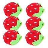 Facile à transporter : sa petite taille adorable le rend pratique à transporter, garantissant qu'il peut être un compagnon constant, des peluches à la fraise, des oreillers aux fruits