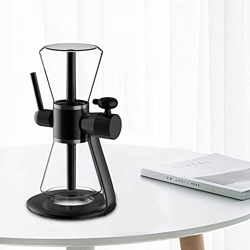 ILYF 13"Metallschwerpunkthaare - 360 rotierende Hukahn Set, Hakenschläger - modern einzigartige Formglasmaterial Big Shisha mit Hukahnschüssel für Häuser, Bars, Clubs, Partys (Color : C) – Bild 7