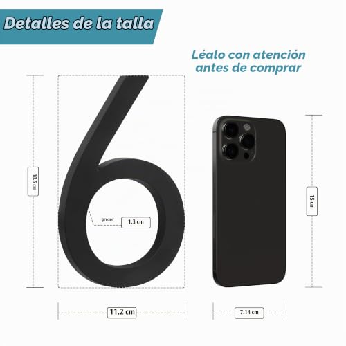 Numeros Truper 11 Imagen adicional